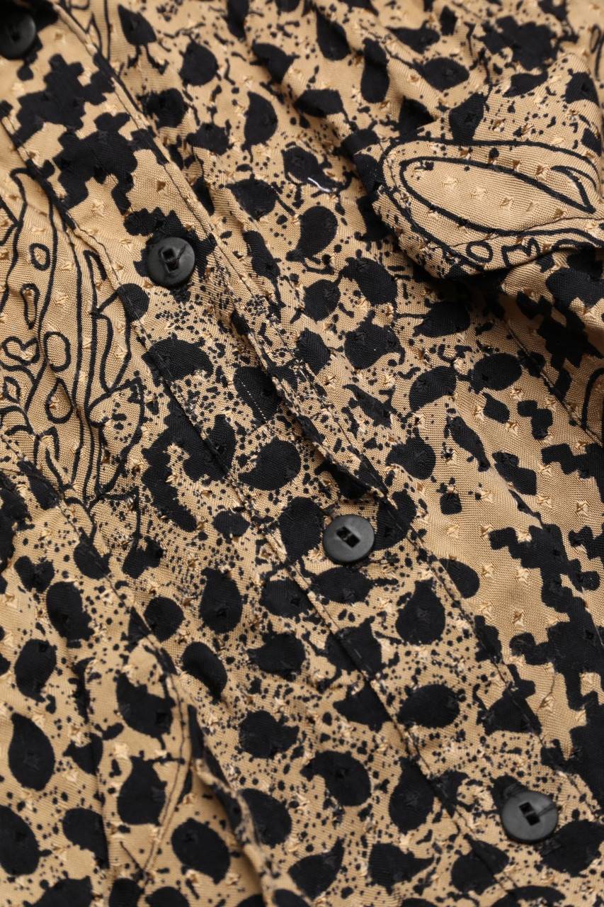 Carou VINTAGE Bluse Mit Print