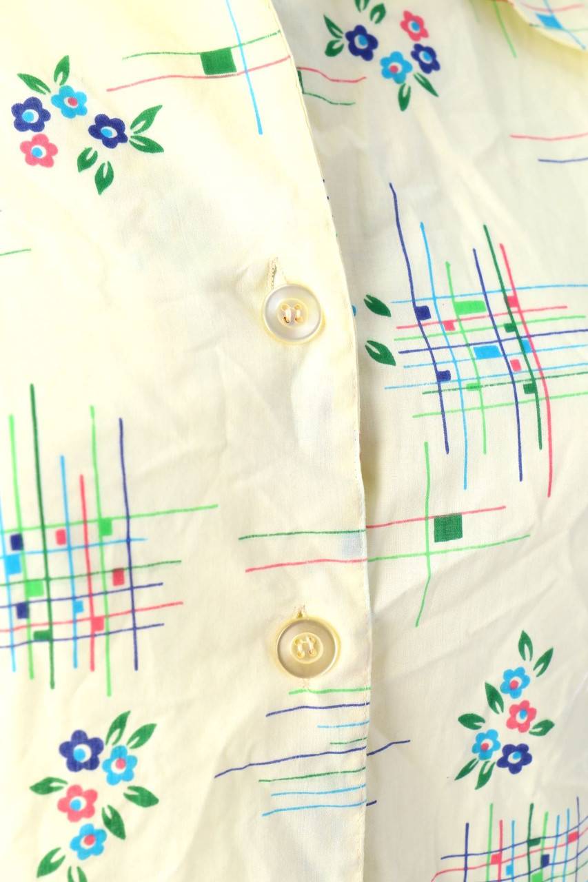 Carou VINTAGE Bluse Mit Print