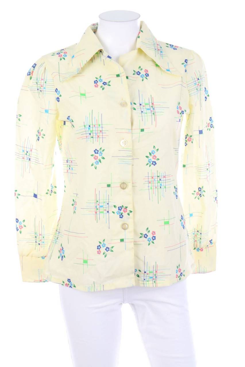 Carou VINTAGE Bluse mit Print