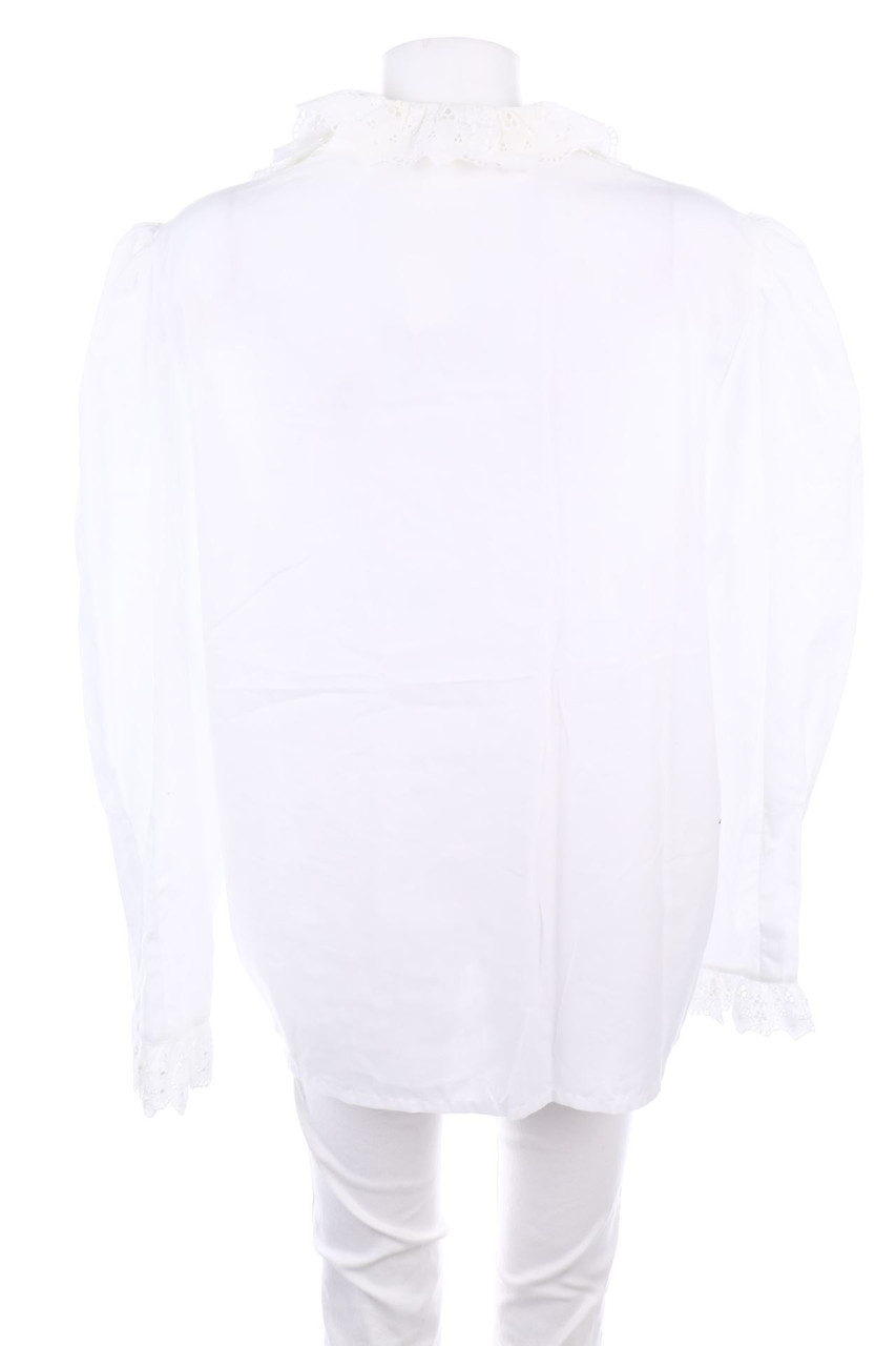 Carou VINTAGE Bluse Mit Spitze