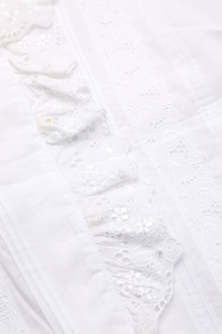 Carou VINTAGE Bluse Mit Spitze