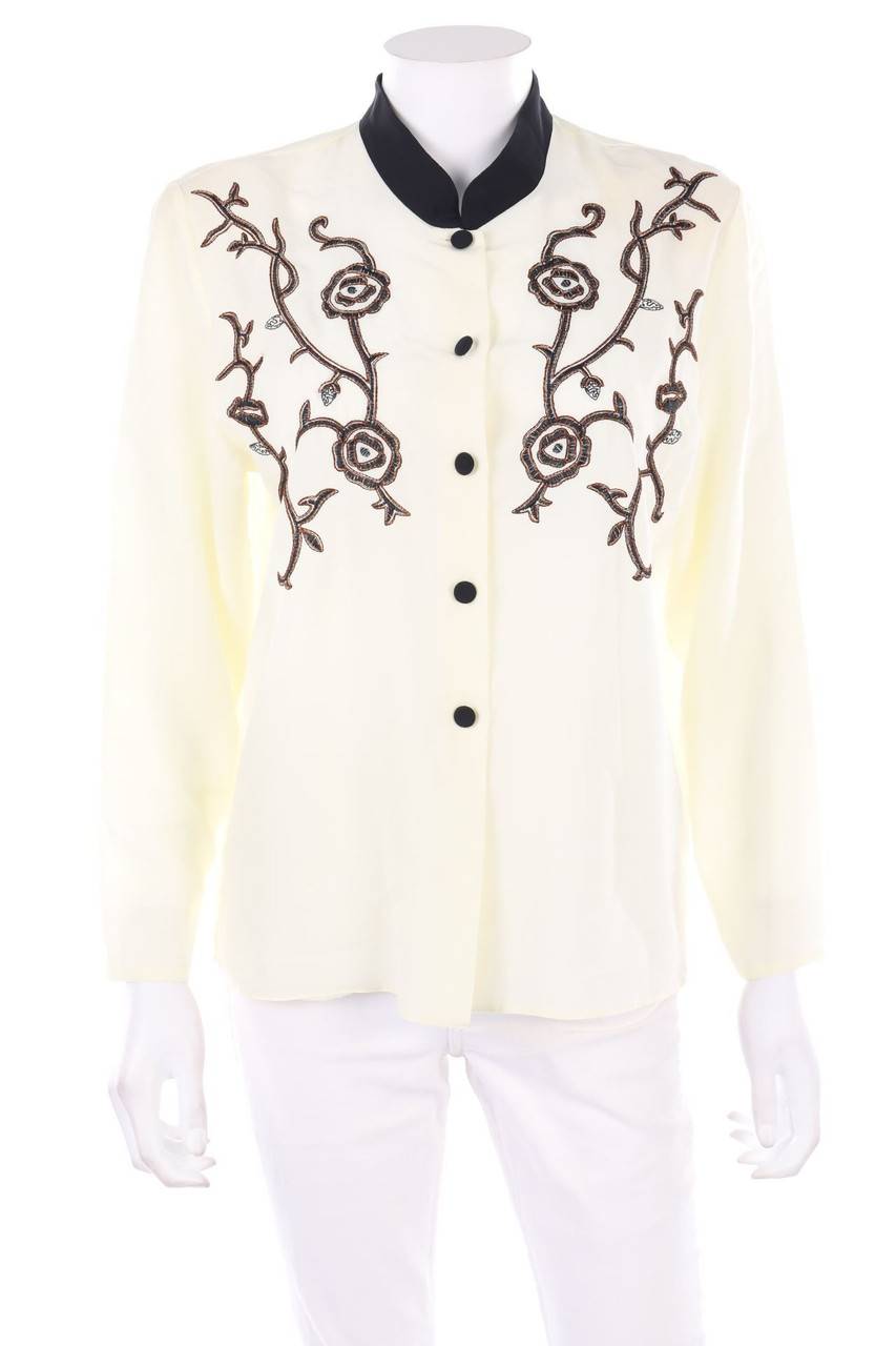 Carou VINTAGE Bluse mit Stickereien