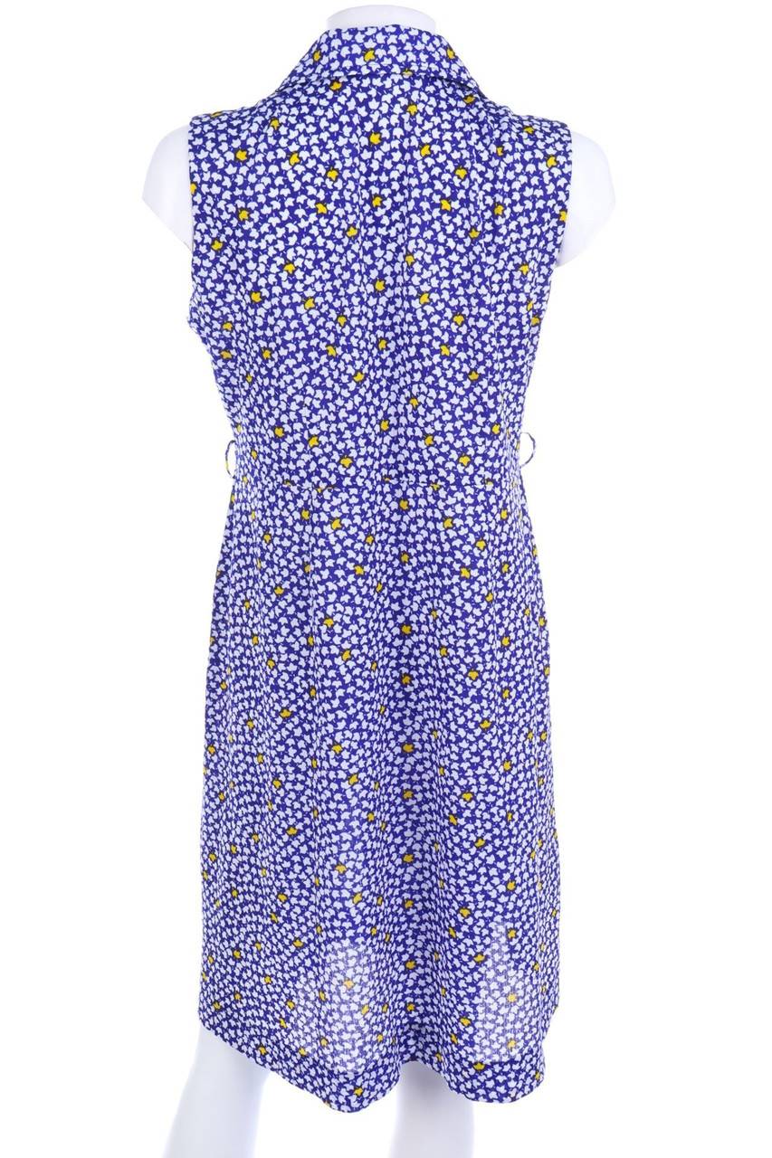 Carou VINTAGE Blusenkleid Mit Blumen-Print