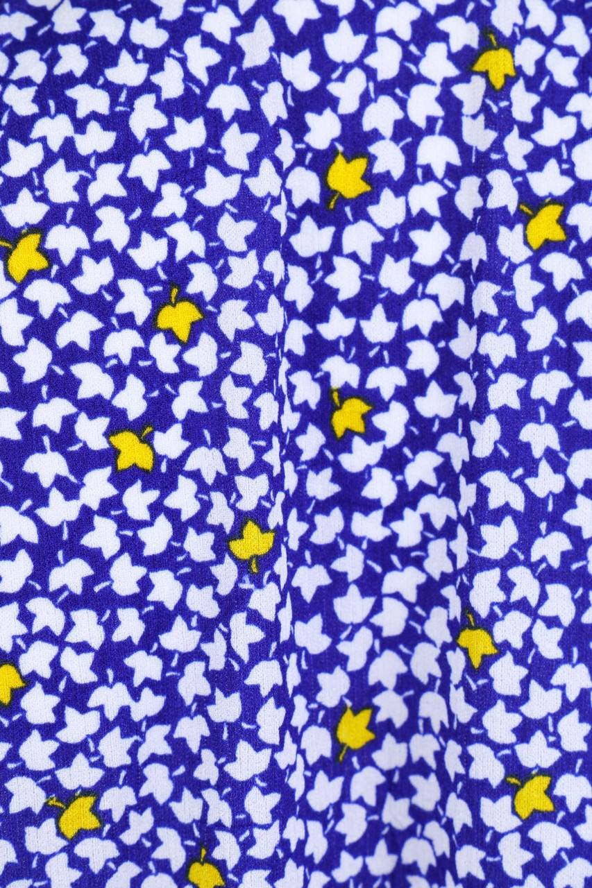 Carou VINTAGE Blusenkleid Mit Blumen-Print