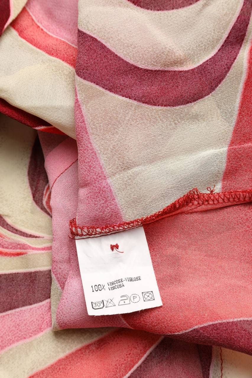 Carou VINTAGE Blusentop Mit Print