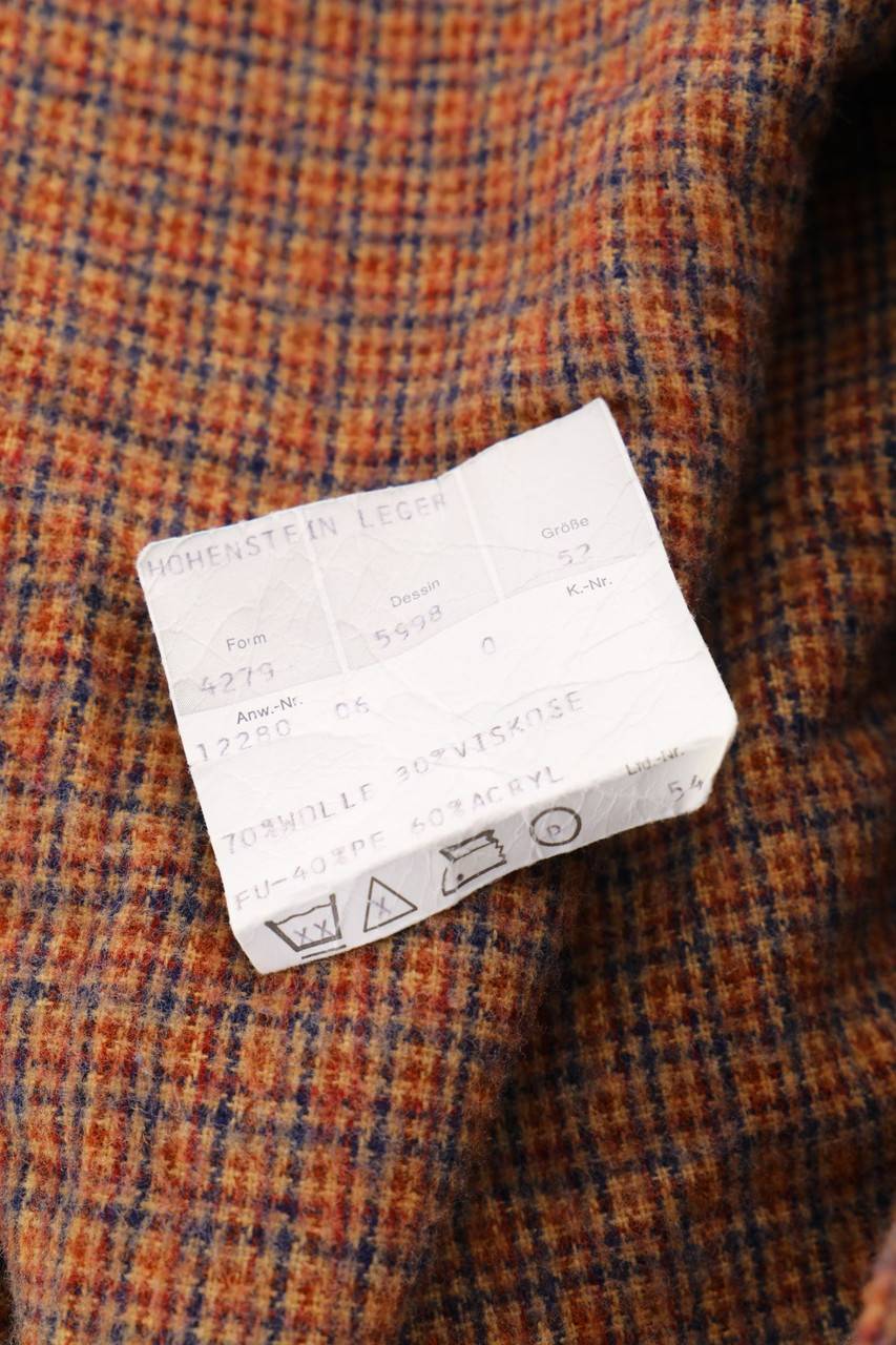 Carou VINTAGE Bomber-Jacke Aus Woll-Mix