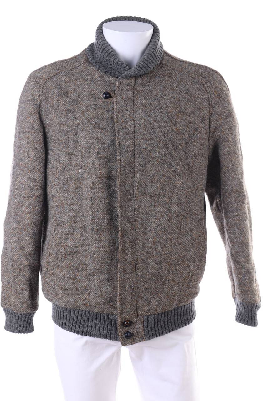 Carou VINTAGE Bomber-Jacke aus Woll-Mix