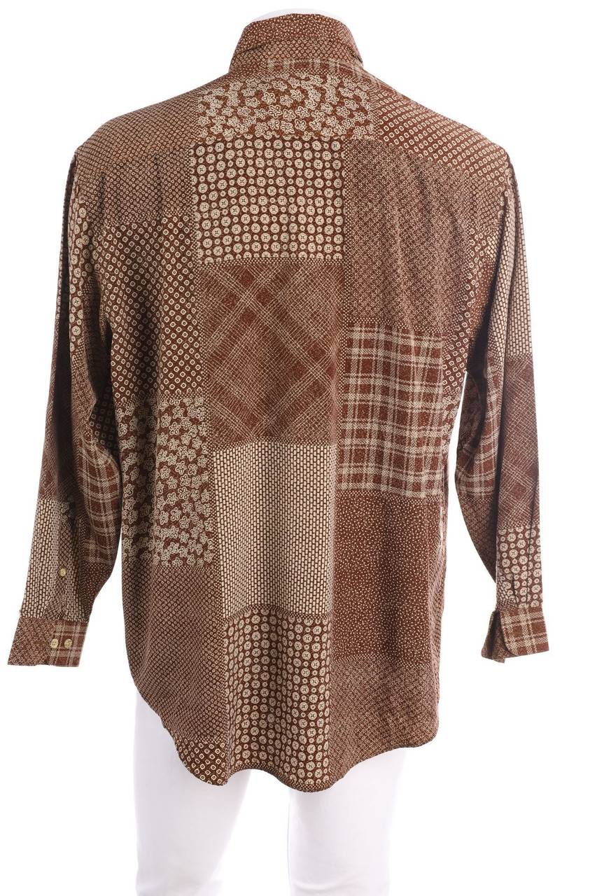 Carou VINTAGE Button-down-Hemd Mit Print