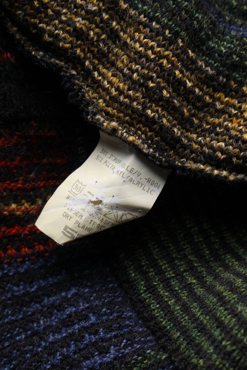 Carou VINTAGE Cardigan Aus Schurwoll-Mix