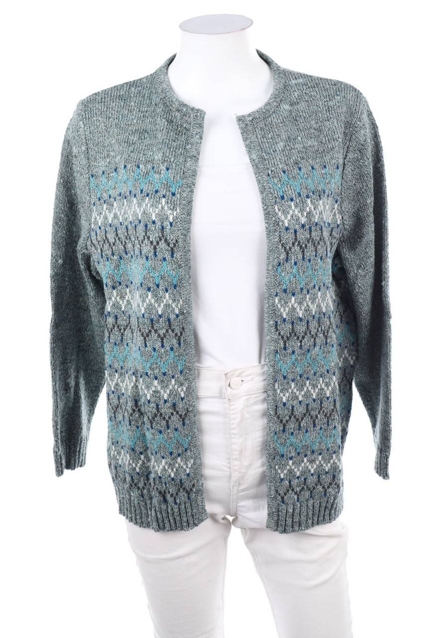 Carou VINTAGE Cardigan aus Schurwoll-Mix mit Seide