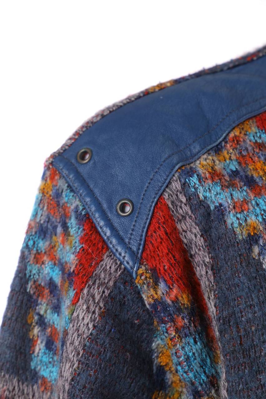 Carou VINTAGE Cardigan Aus Woll-Mix