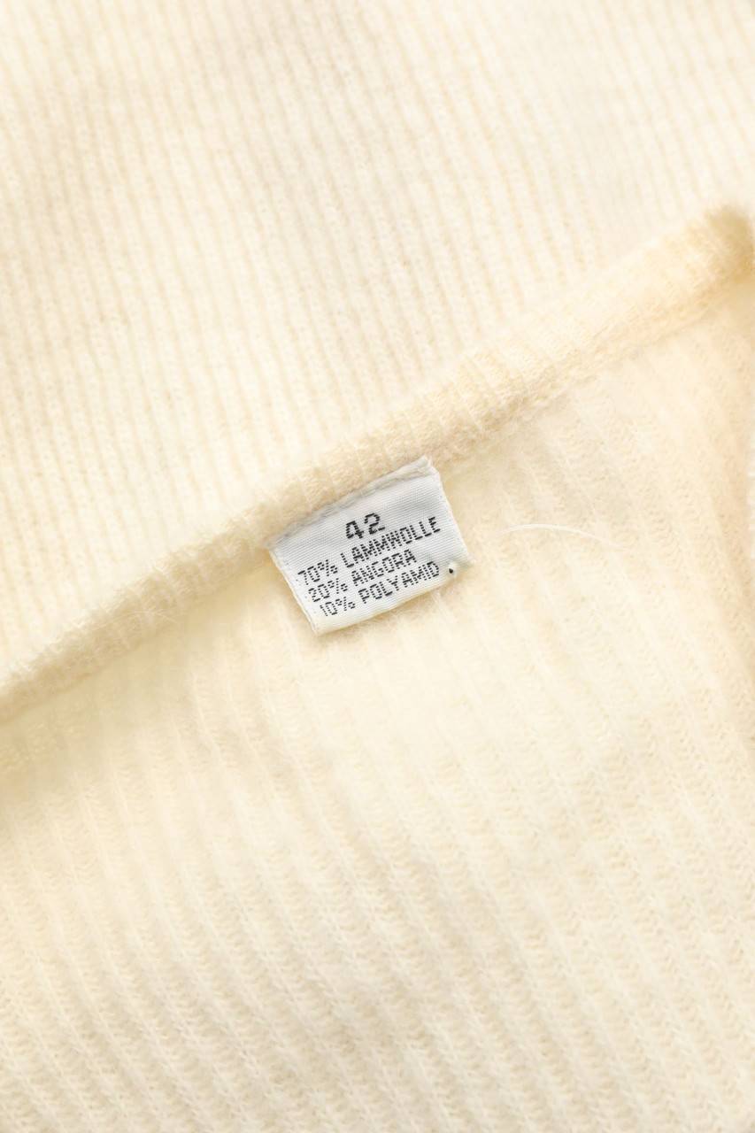 Carou VINTAGE Cardigan Aus Woll-Mix Mit Angora