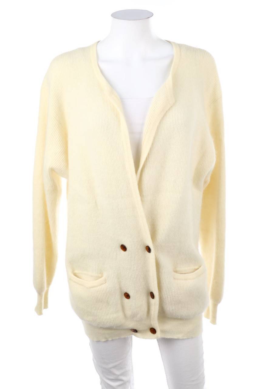 Carou VINTAGE Cardigan aus Woll-Mix mit Angora