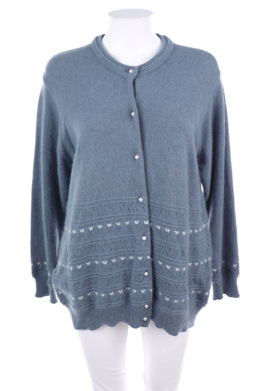 Carou VINTAGE Cardigan aus Woll-Mix mit Angora