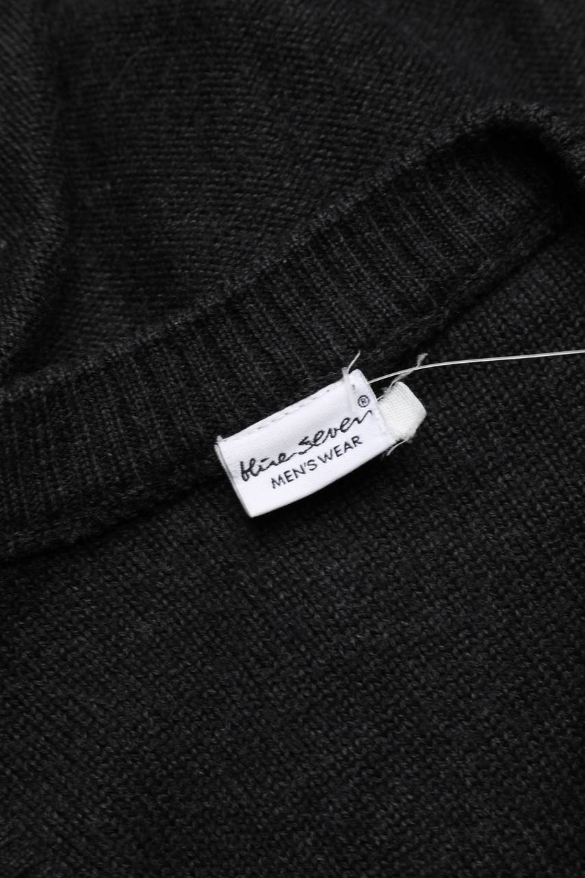 Carou VINTAGE Cardigan Aus Woll-Mix Mit Streifen