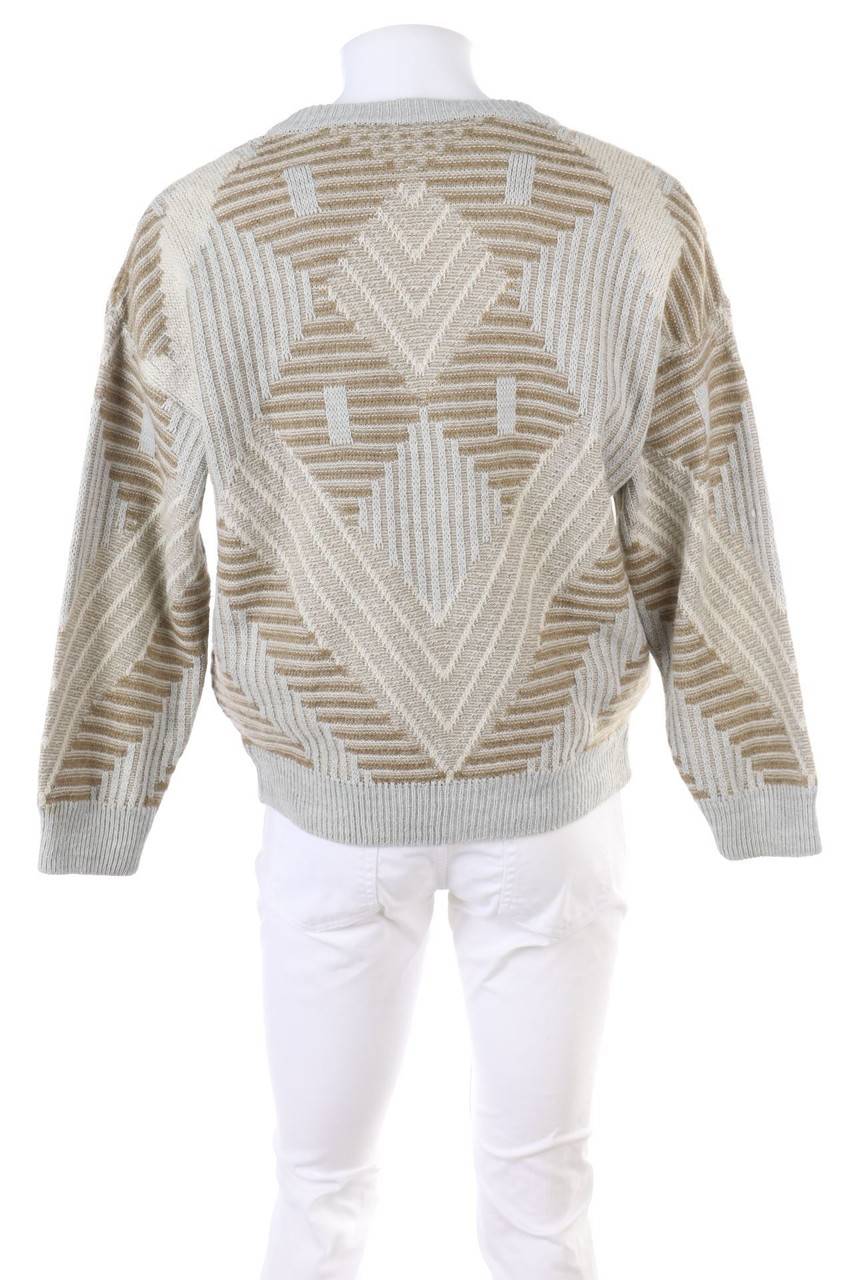 Carou VINTAGE Cardigan Mit Ethno-Print