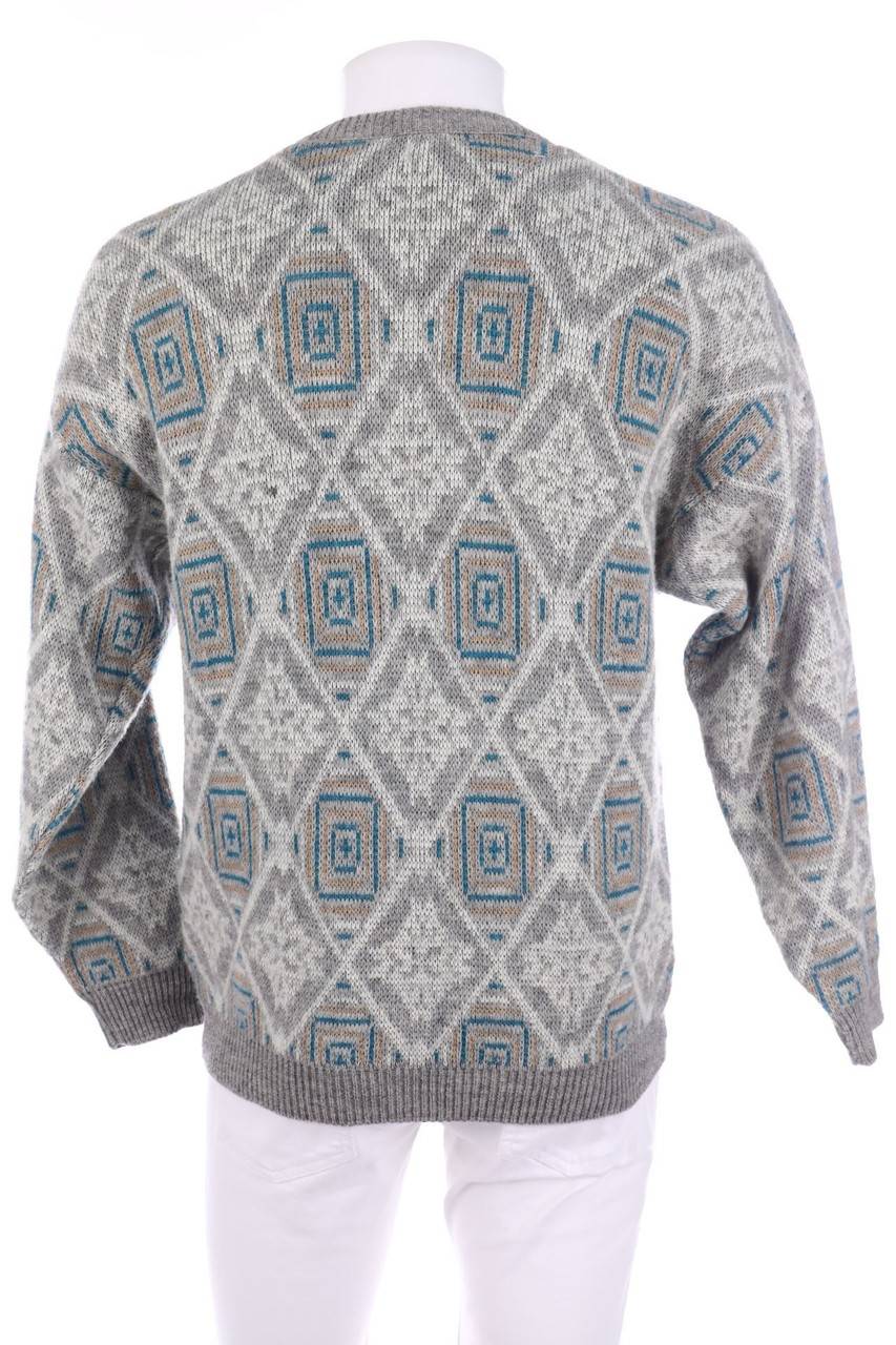 Carou VINTAGE Cardigan Mit Geometrischem Muster