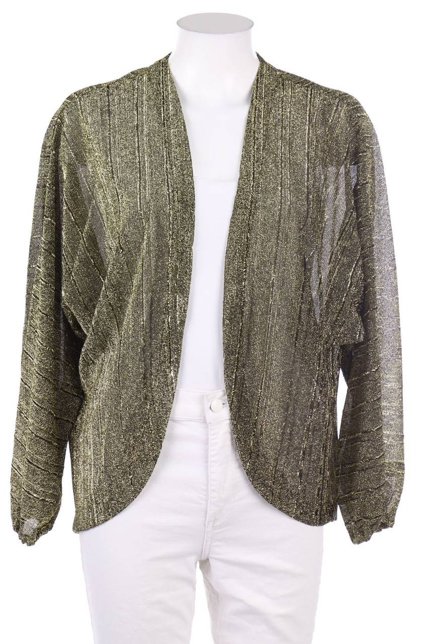 Carou VINTAGE Cardigan mit Metallic-Effekt