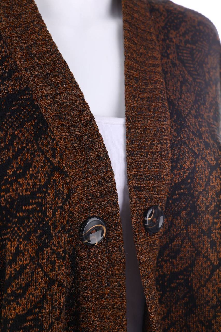 Carou VINTAGE Cardigan Mit Muster