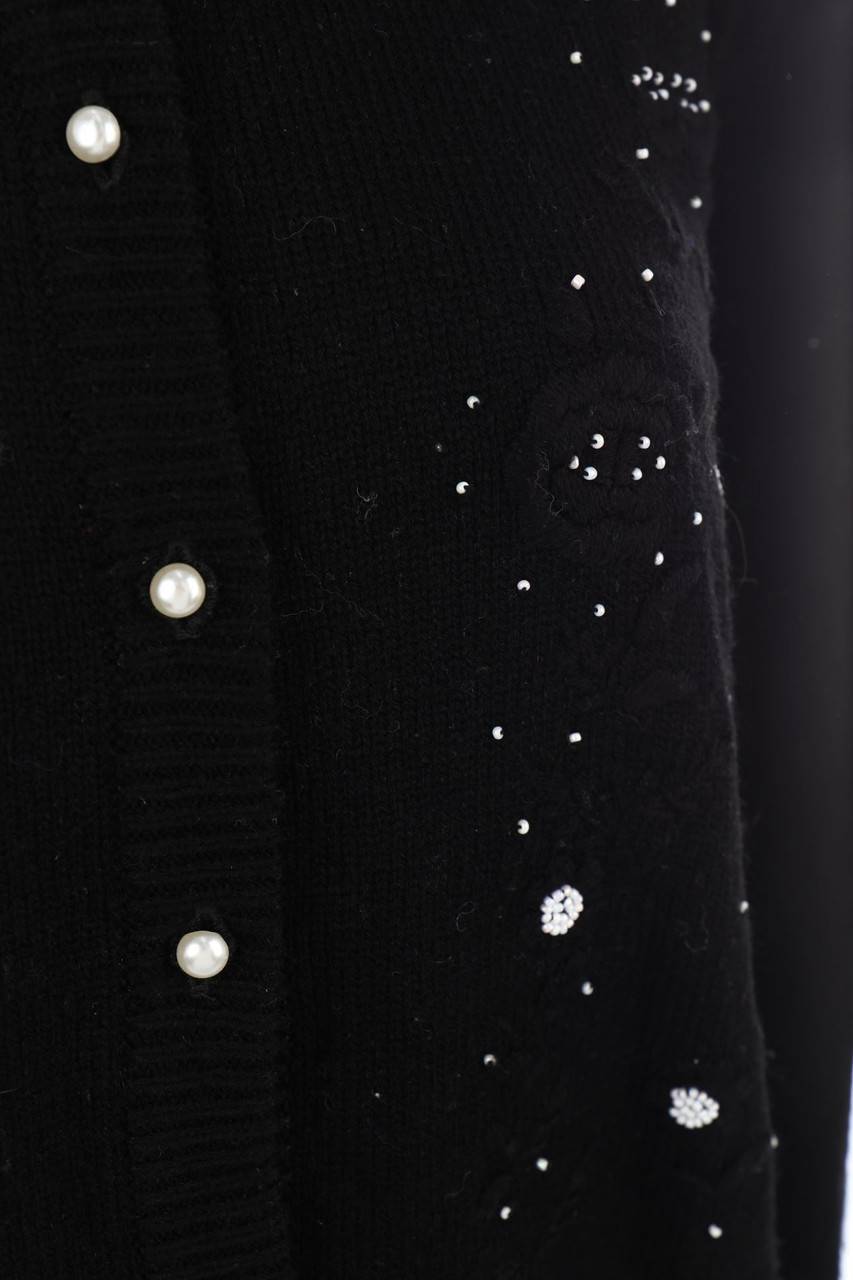 Carou VINTAGE Cardigan Mit Perlen