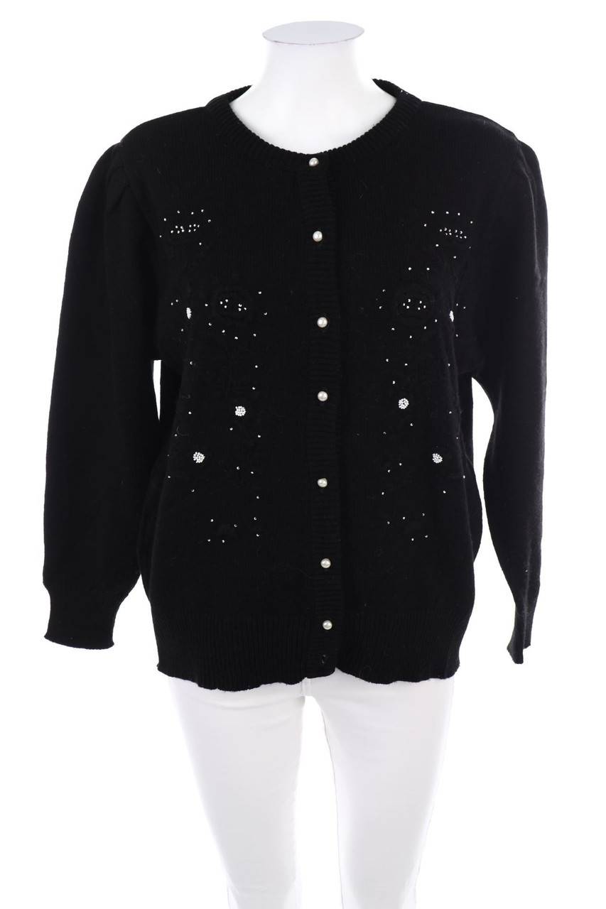 Carou VINTAGE Cardigan Mit Perlen