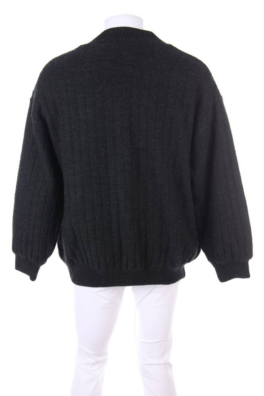 Carou VINTAGE Cardigan Mit Zickzack-Muster