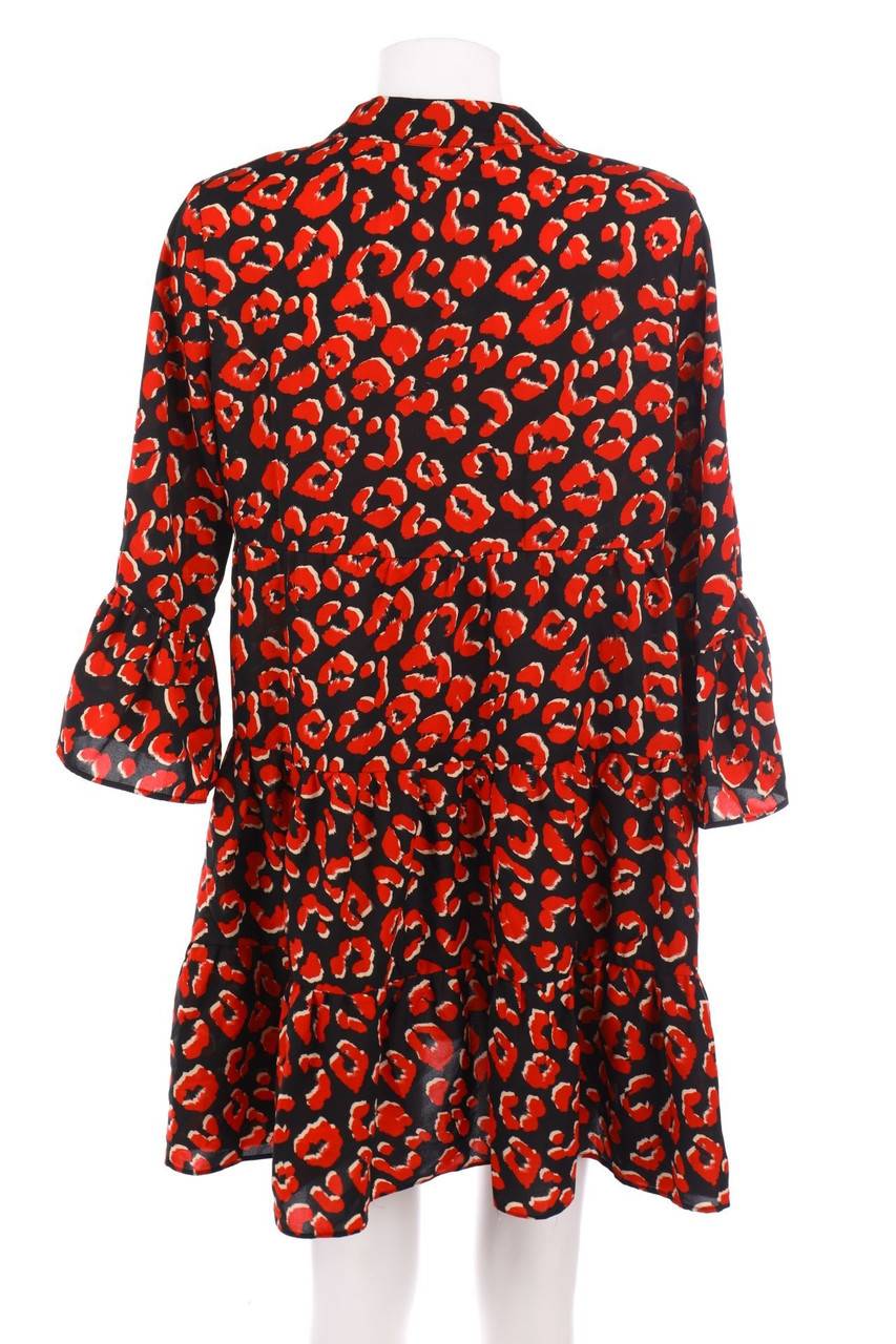 Carou VINTAGE DRESSING Print-Kleid Mit Volants