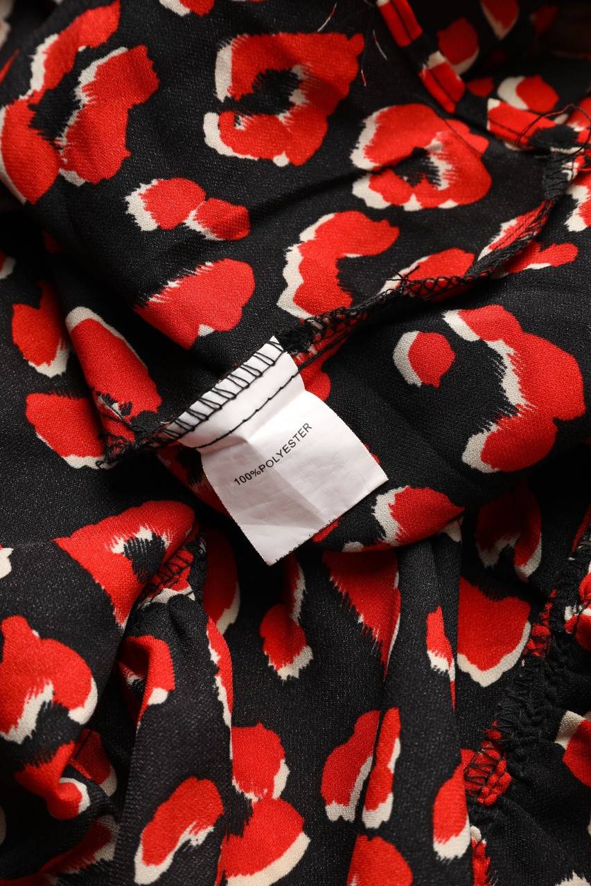 Carou VINTAGE DRESSING Print-Kleid Mit Volants