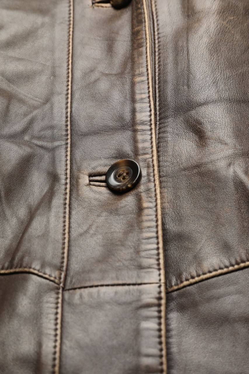 Carou VINTAGE Echt-Leder-Mantel