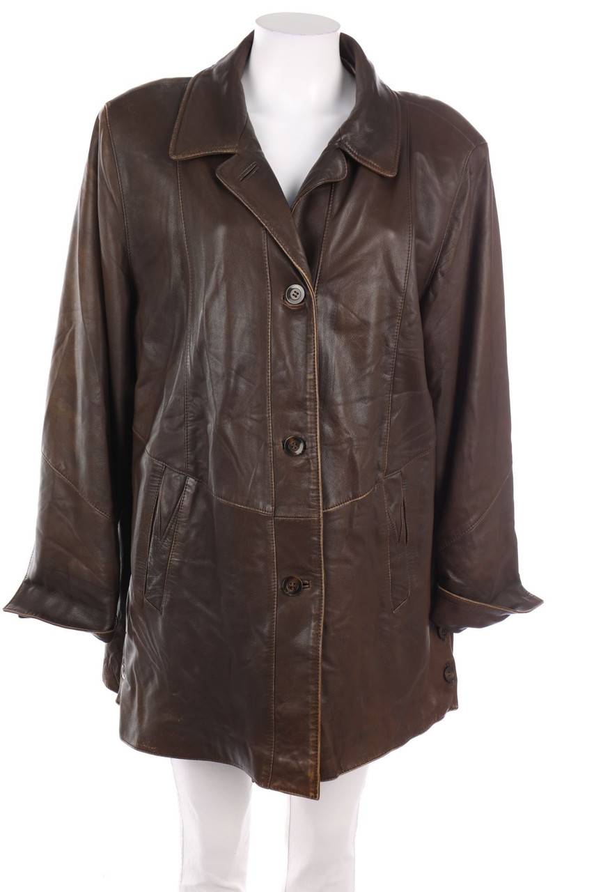 Carou VINTAGE Echt-Leder-Mantel