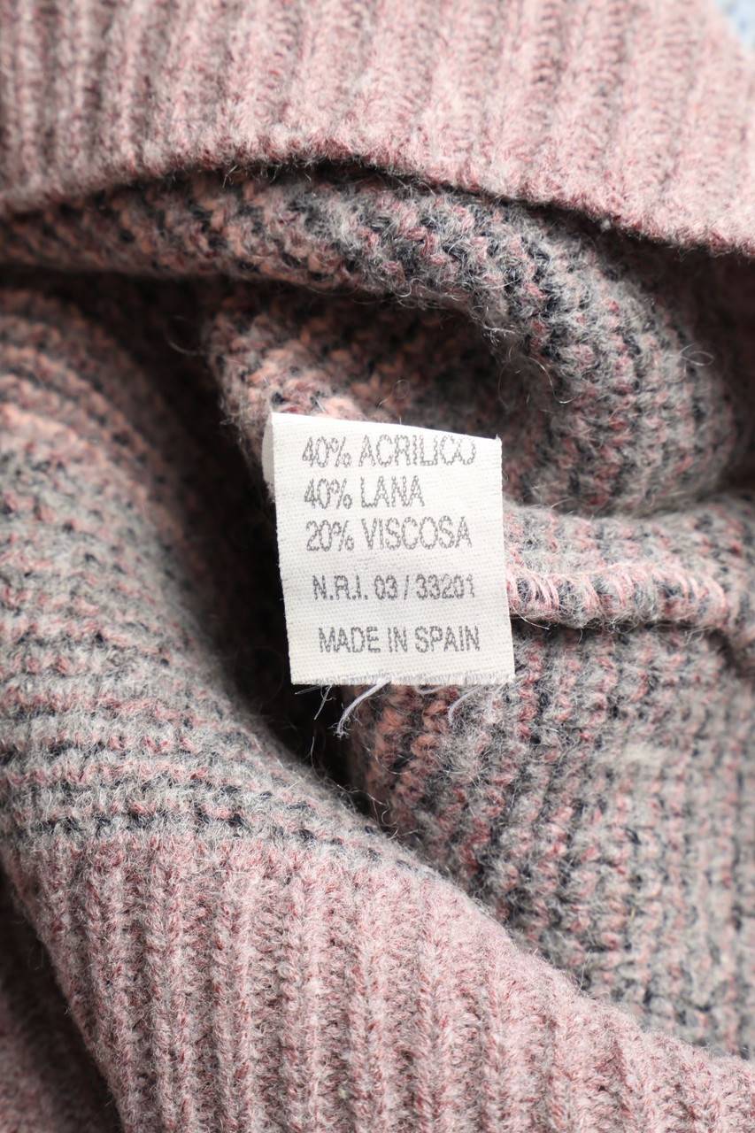 Carou VINTAGE Ethno-Pullover Mit Wolle
