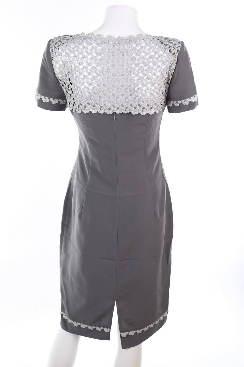 Carou VINTAGE Etui-Kleid Mit Spitze