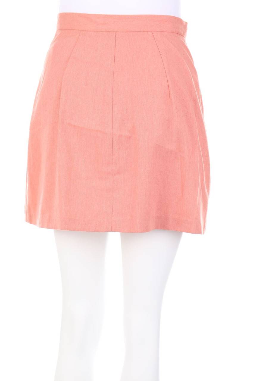 Carou VINTAGE Falten-Mini-Rock Mit Knöpfen