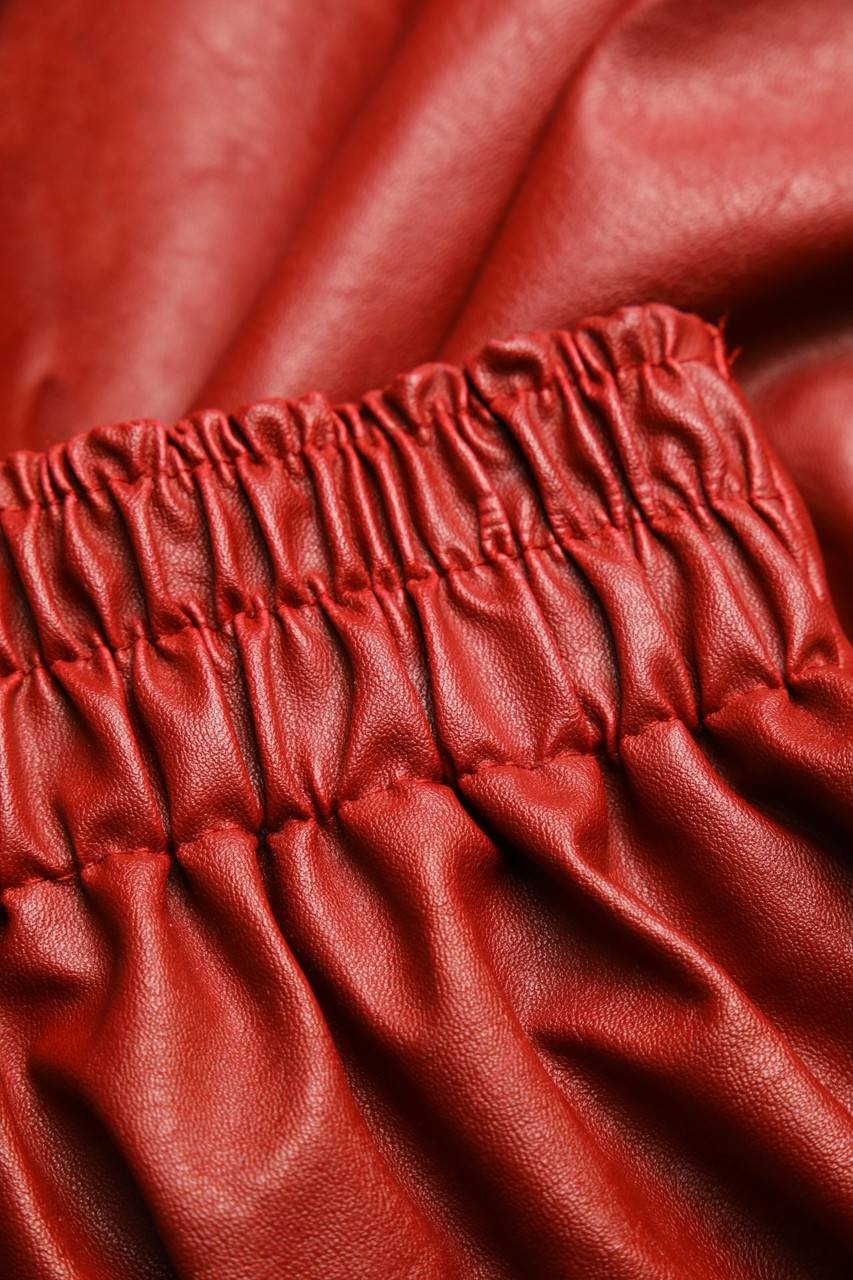 Carou VINTAGE Faux Leather-Mini-Rock