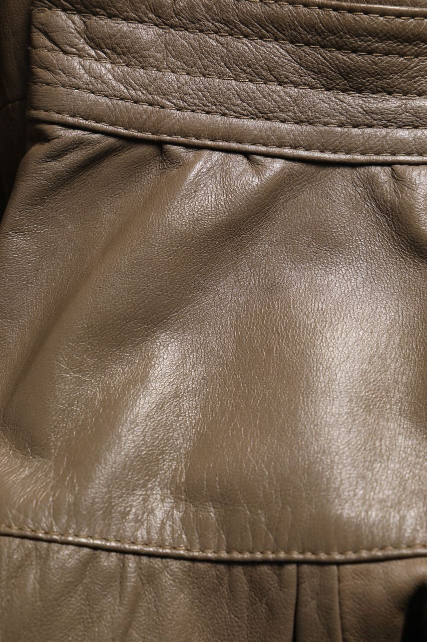 Carou VINTAGE Faux Leather-Vintage-Midirock