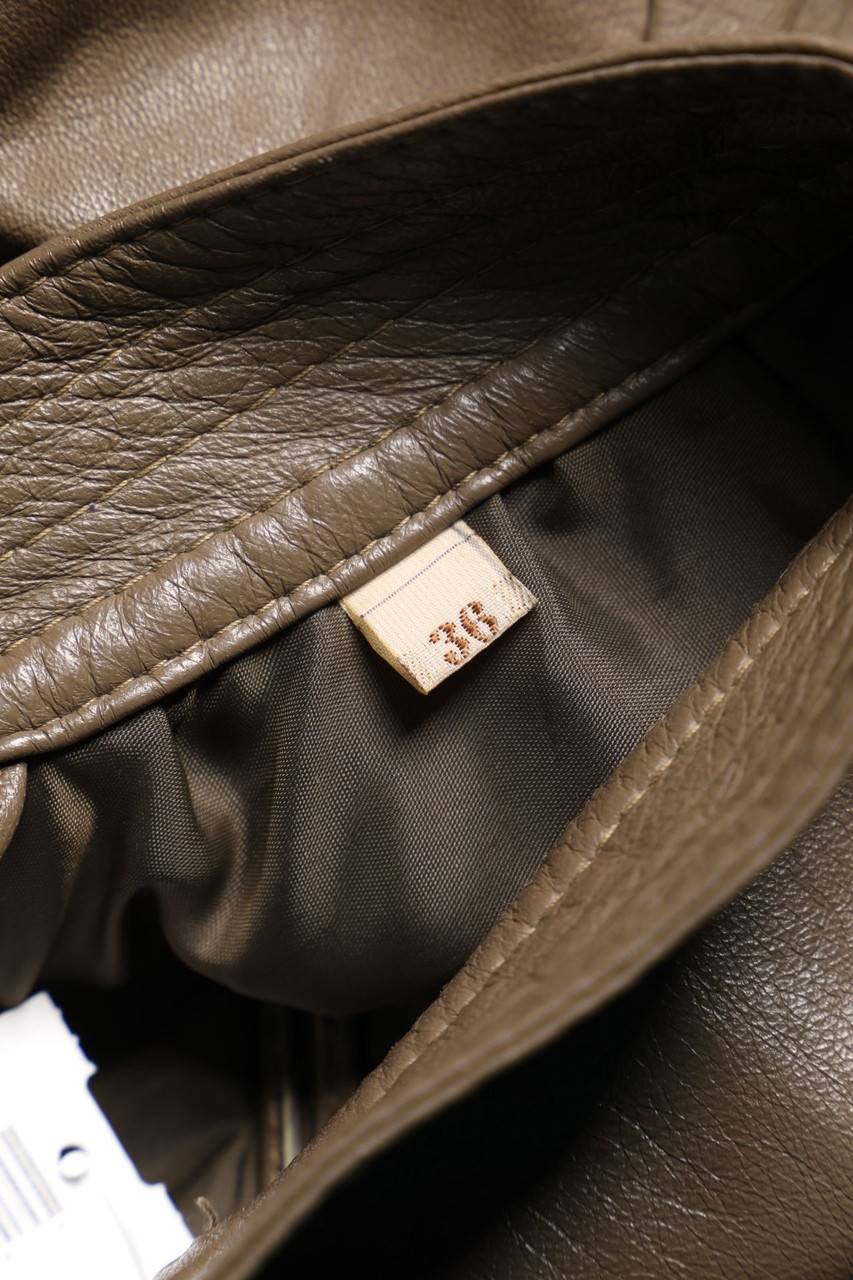 Carou VINTAGE Faux Leather-Vintage-Midirock