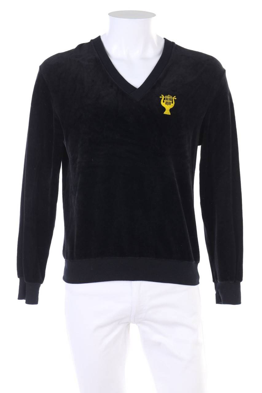 Carou VINTAGE Fleece-V-Neck-Pullover