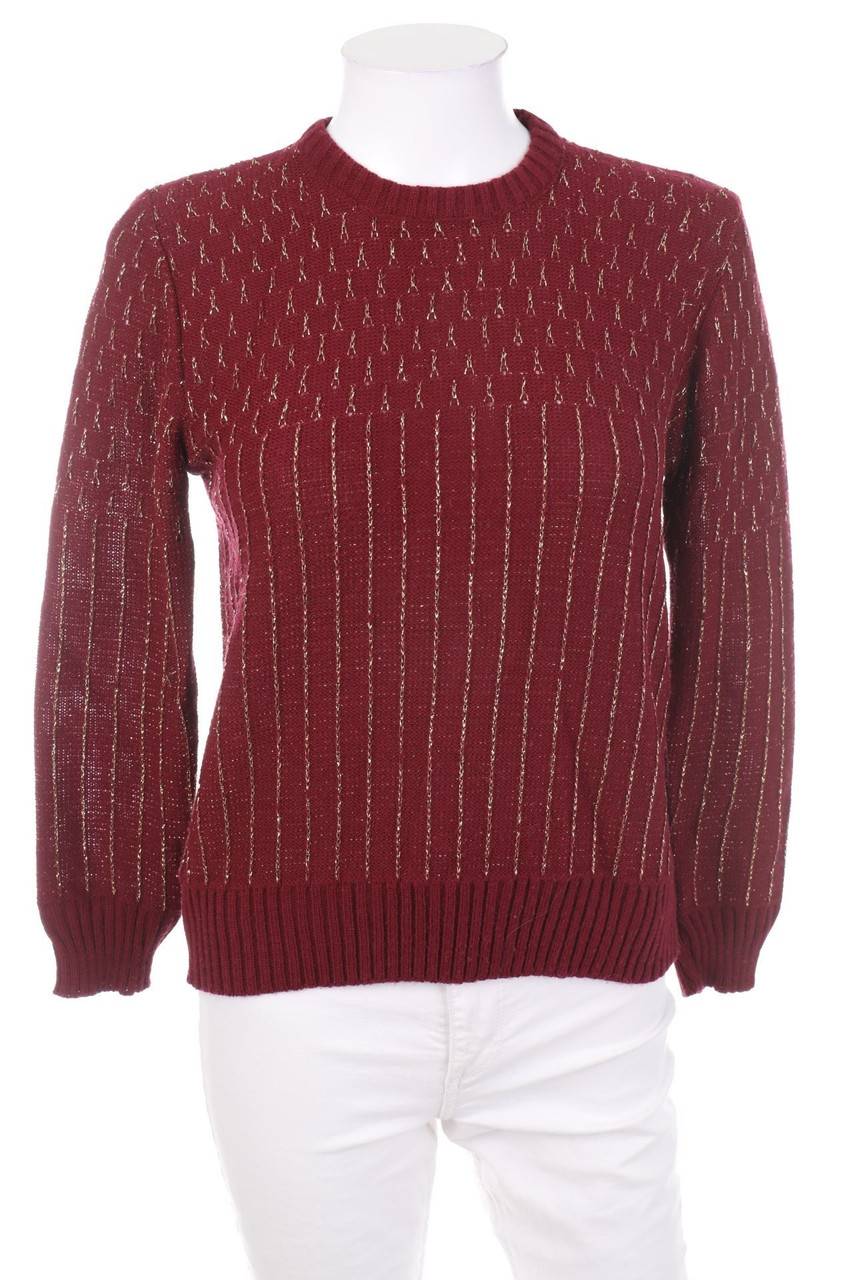 Carou VINTAGE Glitzer-Strick-Pullover