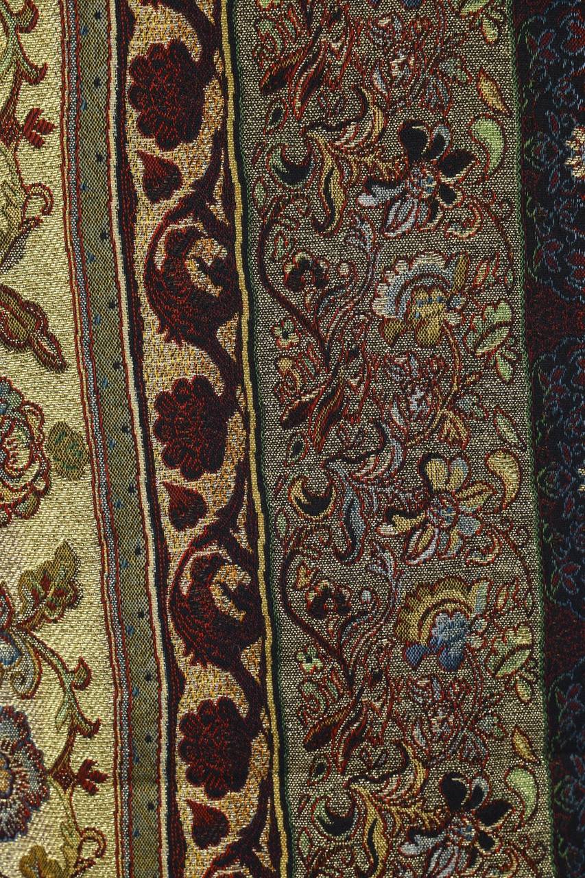 Carou VINTAGE Glitzer-Weste Mit Blumen-Print