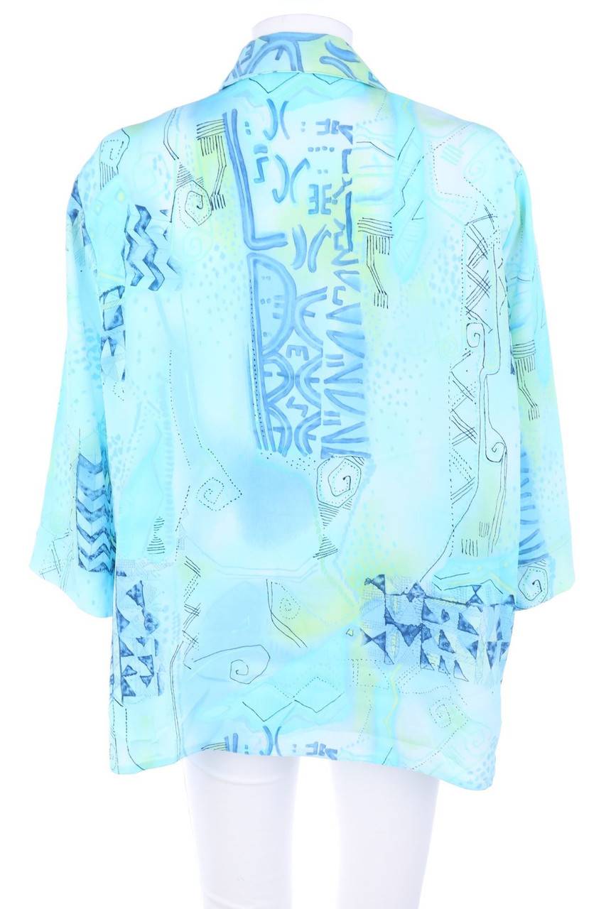 Carou VINTAGE Hemd-Bluse Mit 3/4-Ärmel