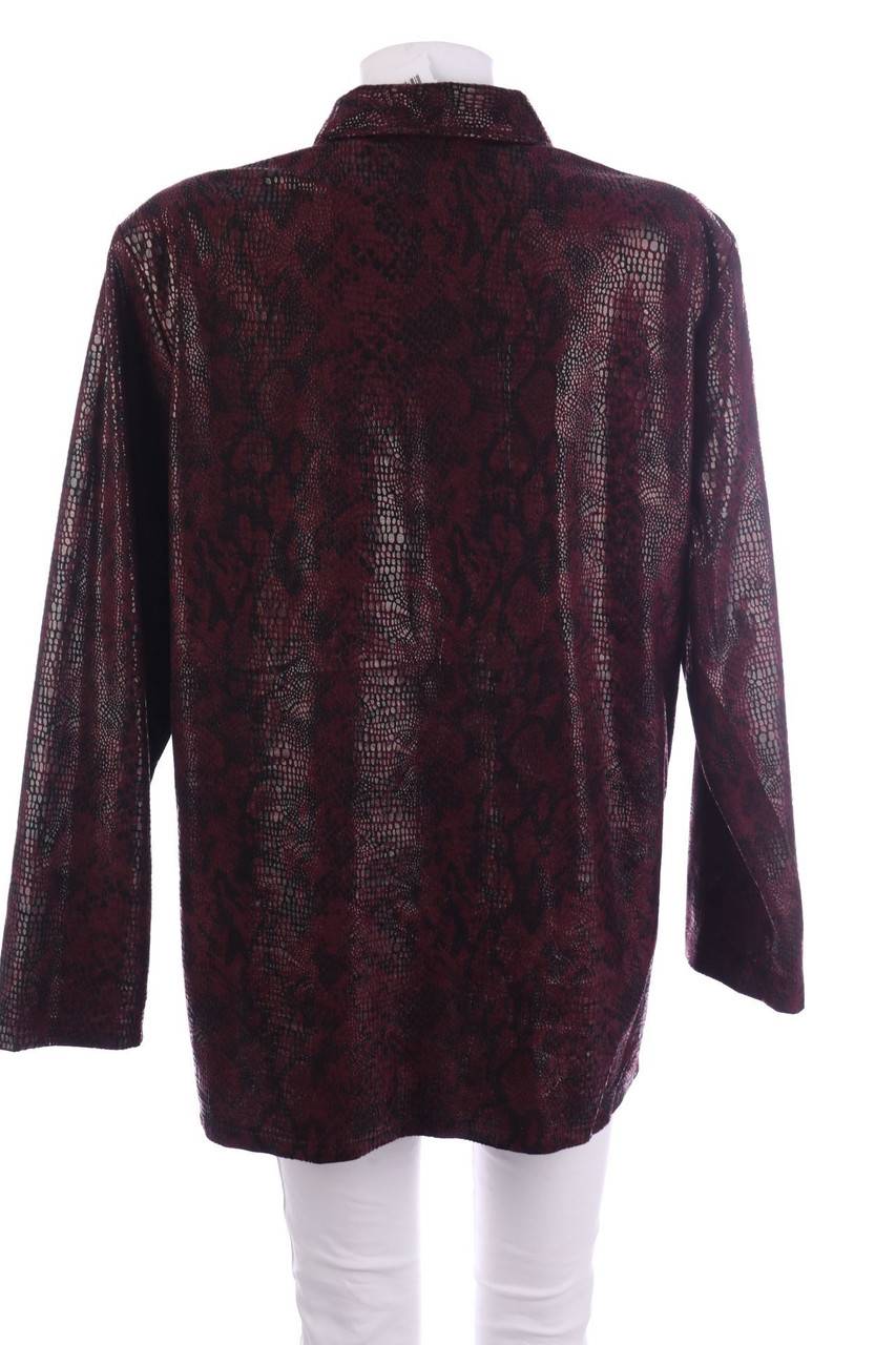 Carou VINTAGE Hemd-Bluse Mit Animal-Print