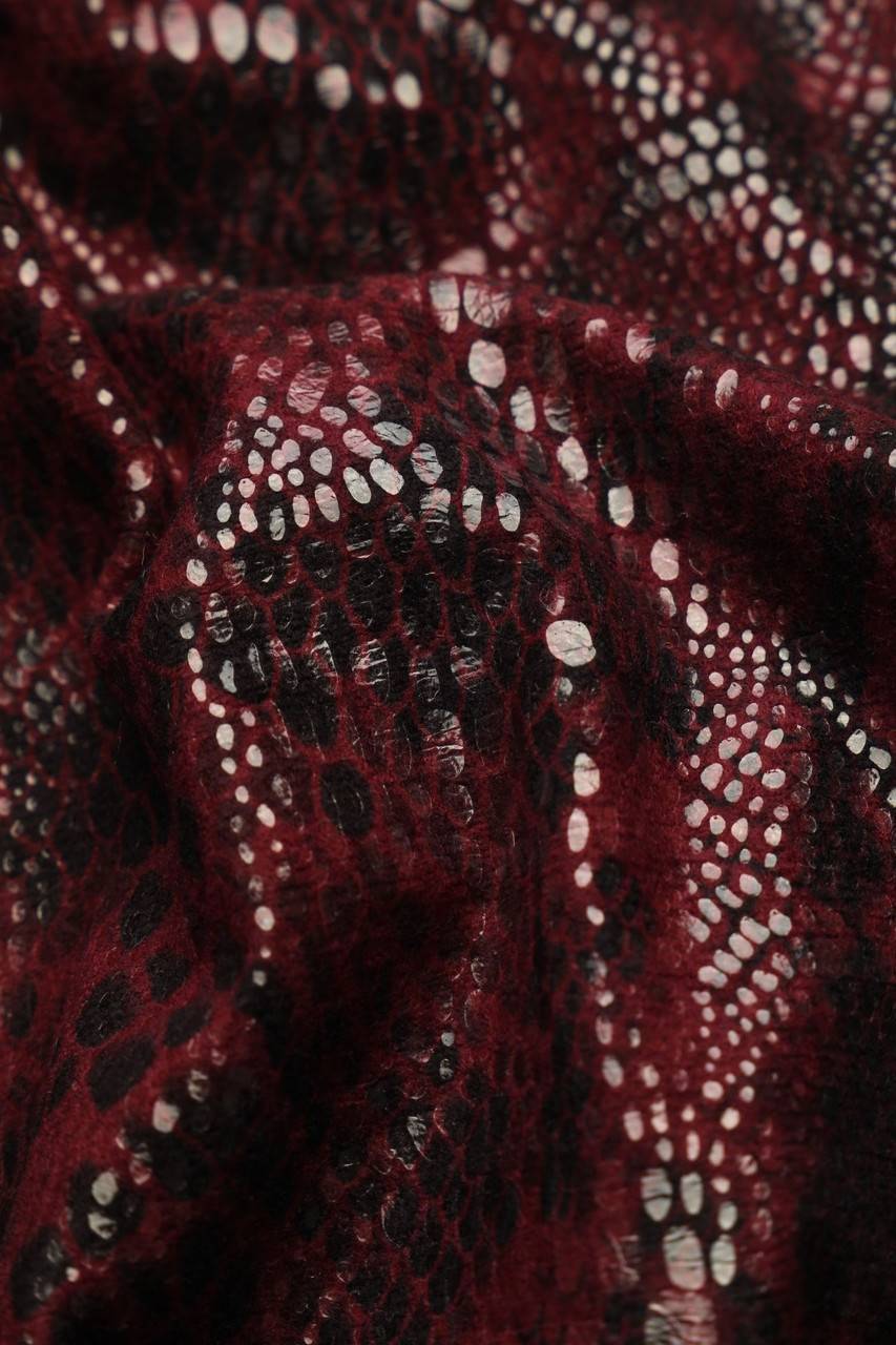 Carou VINTAGE Hemd-Bluse Mit Animal-Print