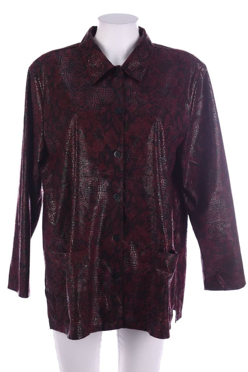 Carou VINTAGE Hemd-Bluse mit Animal-Print