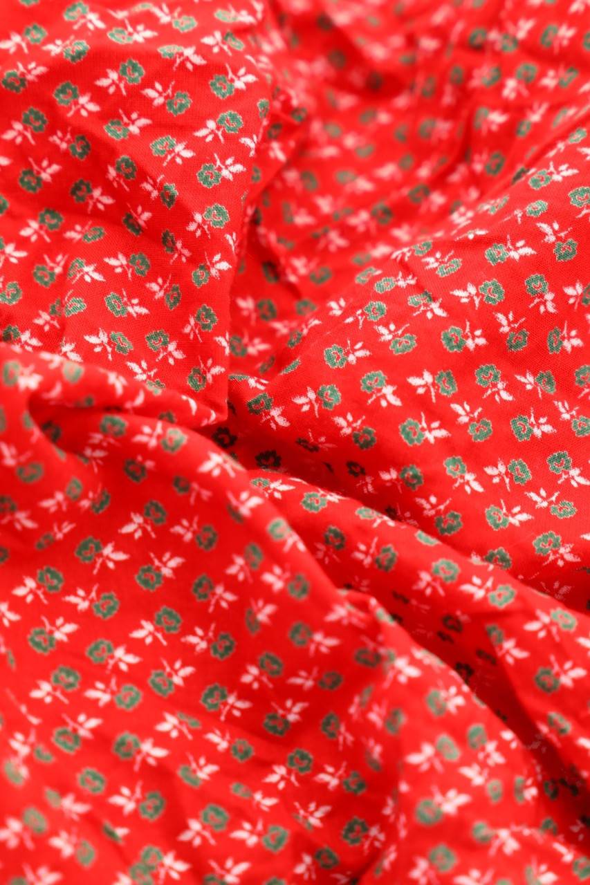 Carou VINTAGE Hemd-Bluse Mit Blumen-Print