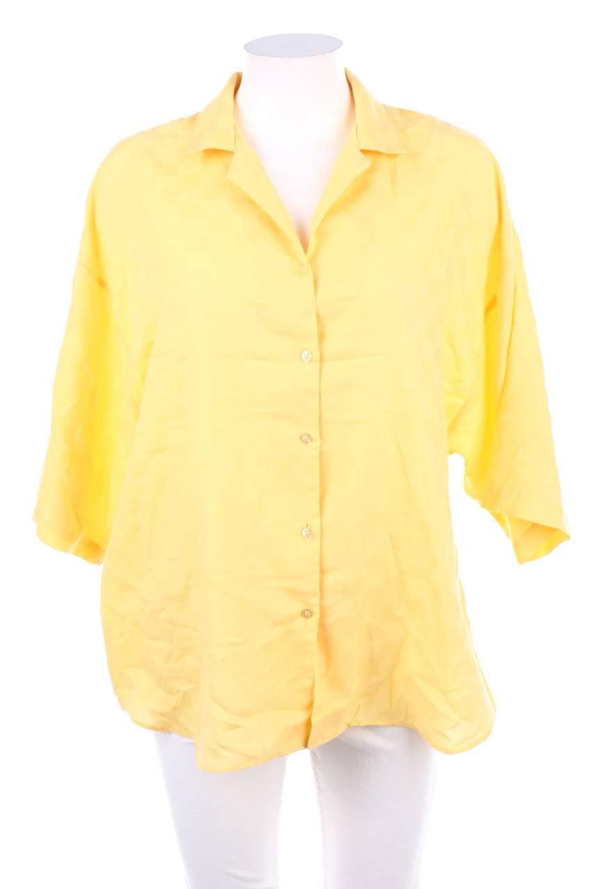 Carou VINTAGE Hemd-Bluse mit kurzem Ärmel