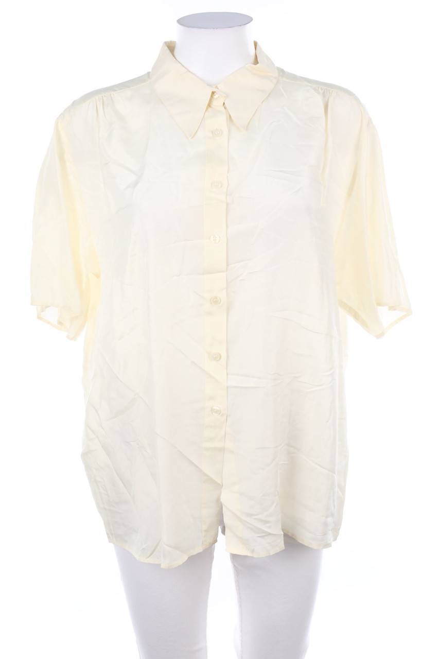 Carou VINTAGE Hemd-Bluse mit kurzem Ärmel