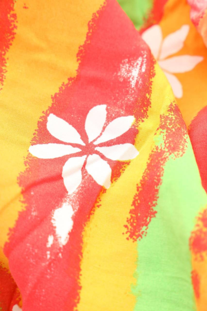 Carou VINTAGE Hemd-Bluse Mit Kurzem Ärmel