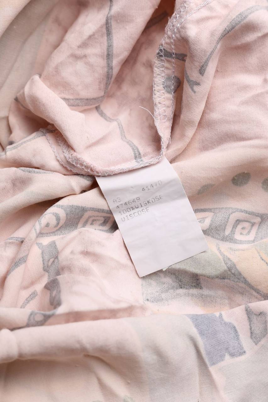 Carou VINTAGE Hemd-Bluse Mit Kurzem Ärmel