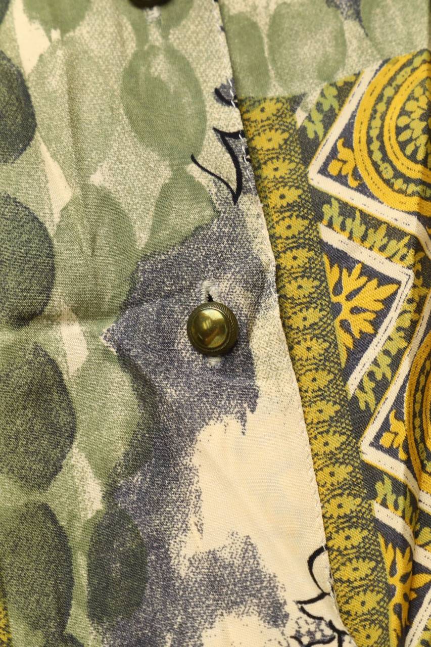 Carou VINTAGE Hemd-Bluse Mit Kurzem Ärmel