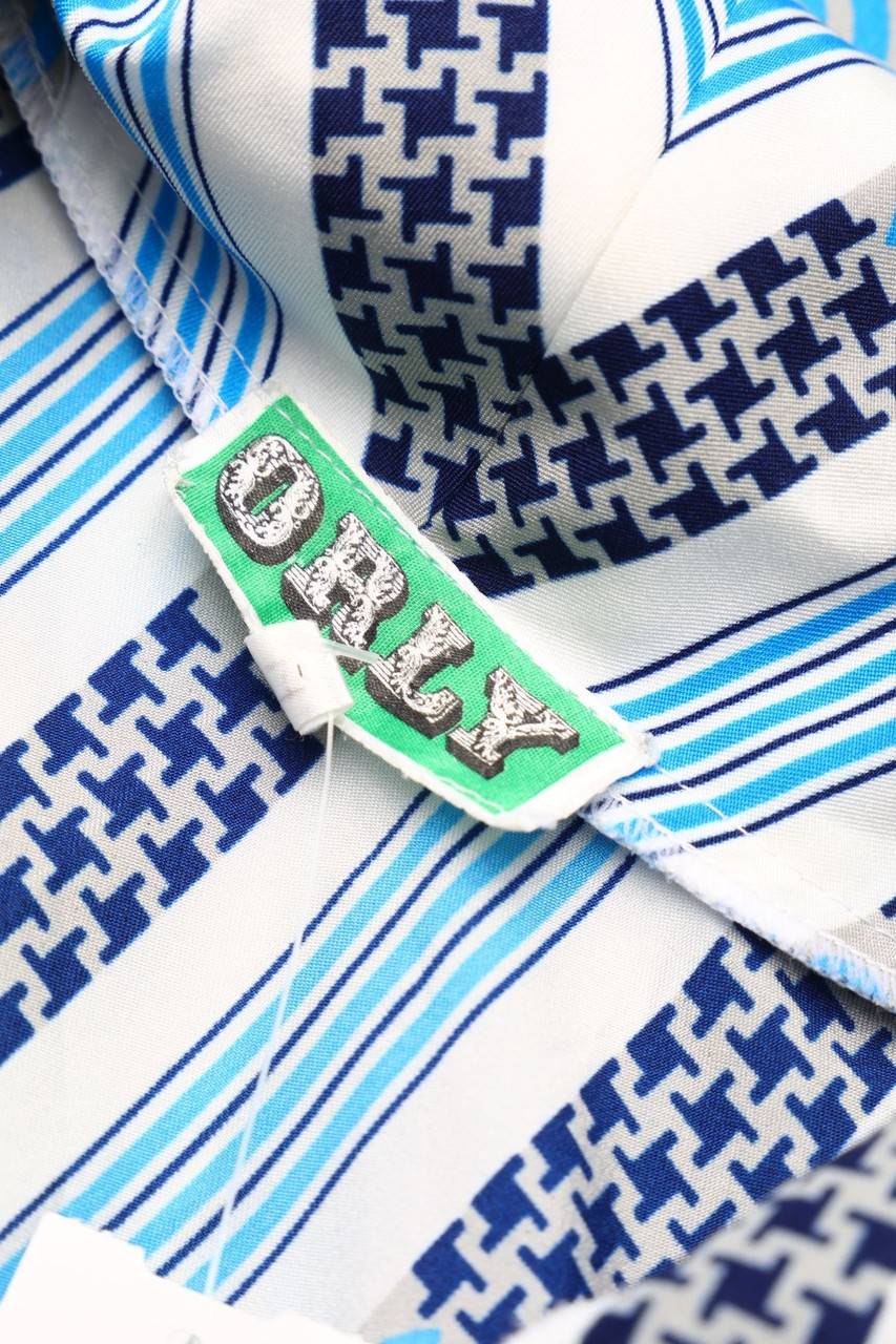 Carou VINTAGE Hemd-Bluse Mit Kurzem Ärmel